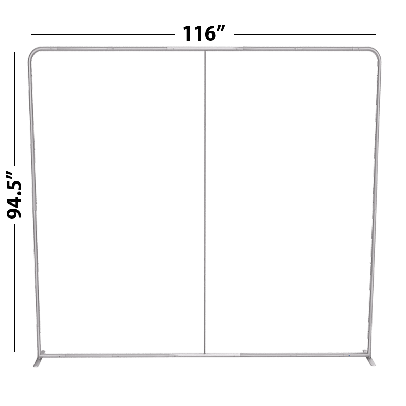 10ft Fabric Wall XL (8ft Height)