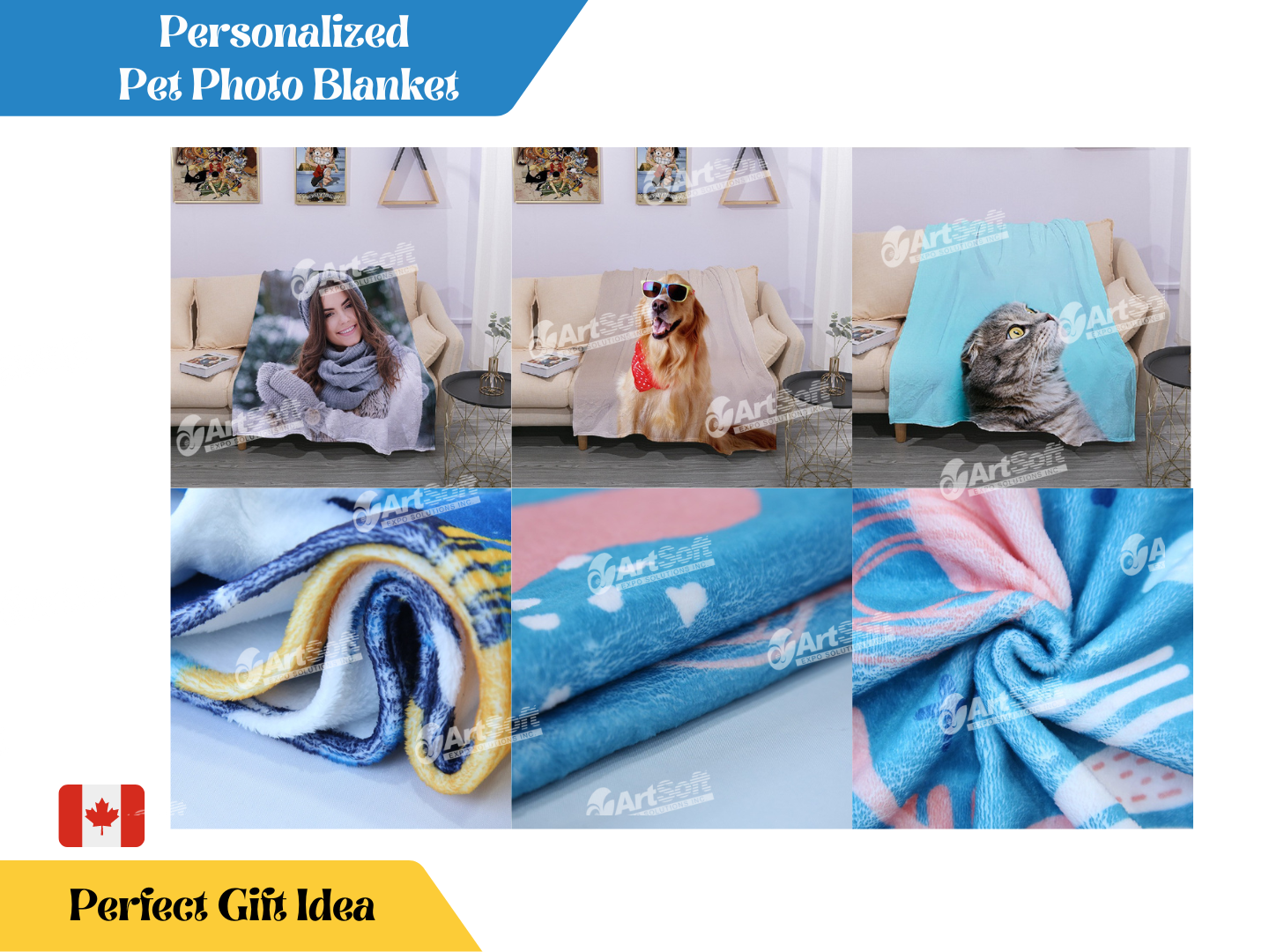 Personalized Photo Blankets