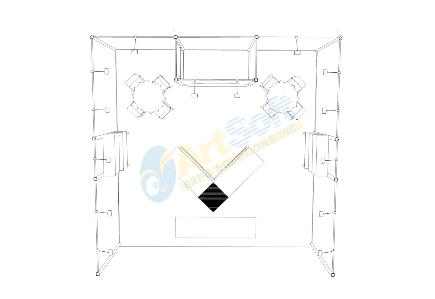 Model #1338 - 20x20 Rental