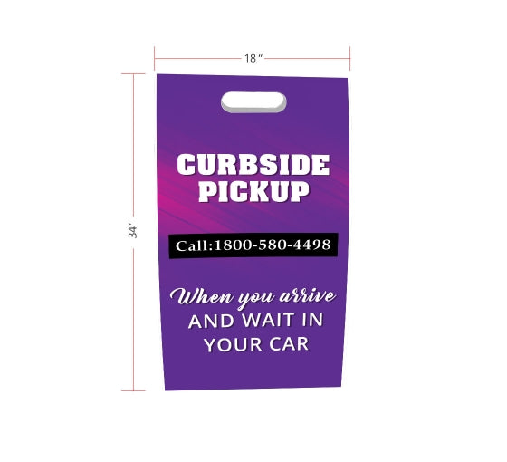 Portable side walk sign by Artsoft Expo Solutions Inc. with a sturdy frame and customizable signage for outdoor advertising.