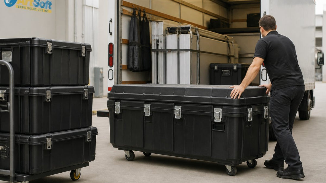 How to Transport Modular Trade Show Booths Safely