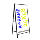 Side Walk Sign (Metal A-Frame)