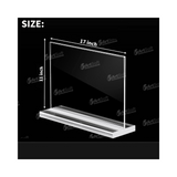 Acylic Table Top Sign Holder 17" x 11"