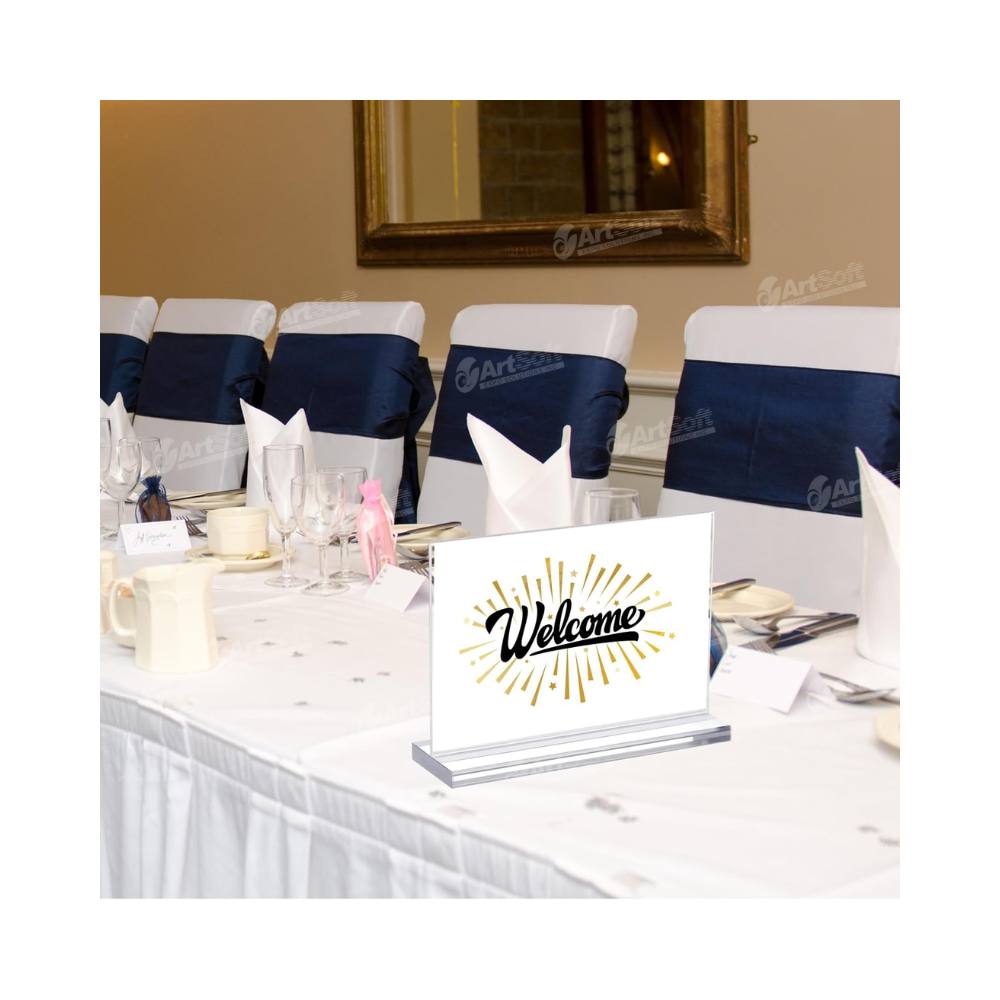 Acylic Table Top Sign Holder 17" x 11"