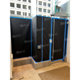 Retail Window Covering - Black Kraft Paper