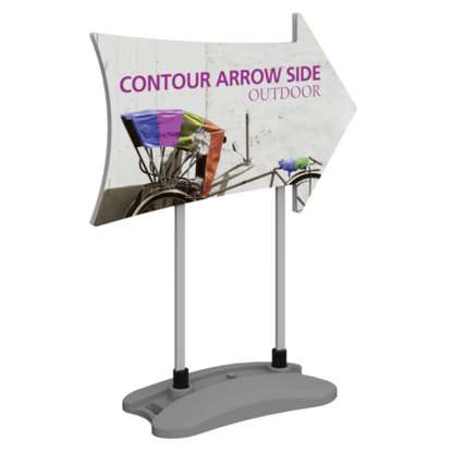 Contour Outdoor Sign Water Base