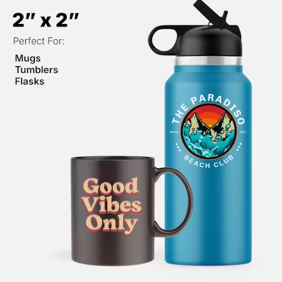 Custom DTF UV Sticker