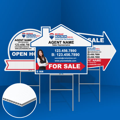 Directional Sign (Shaped)