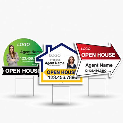 Directional Sign (Shaped)