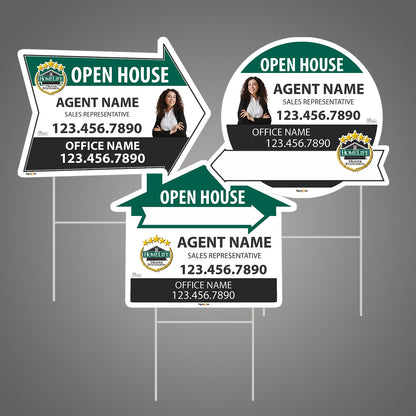 Directional Sign (Shaped)