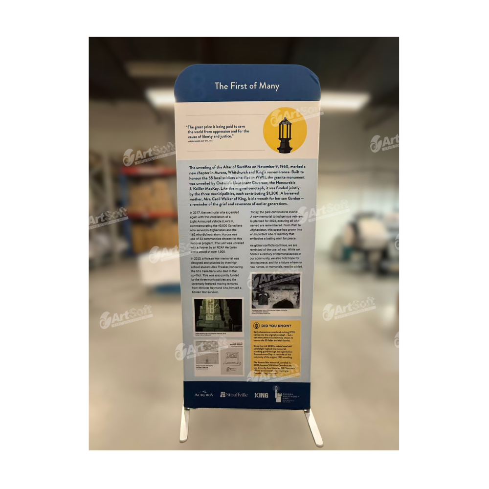 Fabric Stand - OB - 3ft