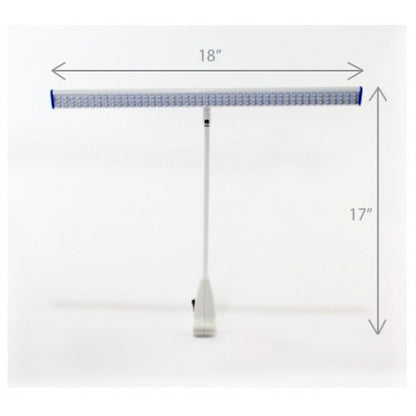 Tradeshow LED Light Bar for Popup Display (White) - Pack of 2