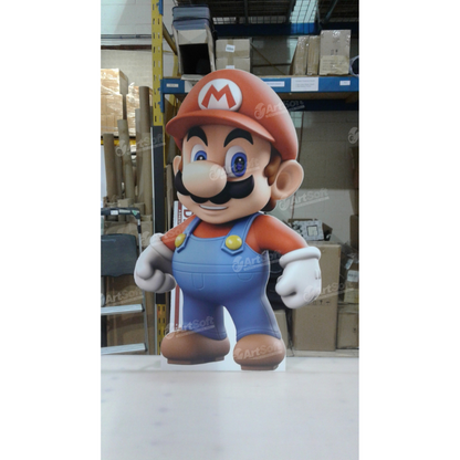 Life size cutout sign featuring a realistic cardboard display, perfect for events and promotional displays by Artsoft Expo Solutions Inc.