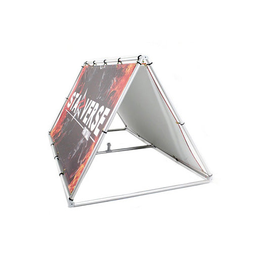 Outdoor Triangular A-Frame Billboard | Durable & Easy to Assemble