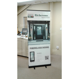 Black Retractable Banner Stand
