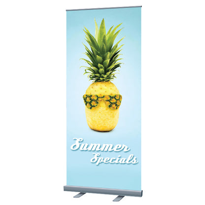 Artsoft Expo Solutions Inc. RB33 display stand with adjustable shelves and sturdy frame, ideal for trade shows and exhibitions.