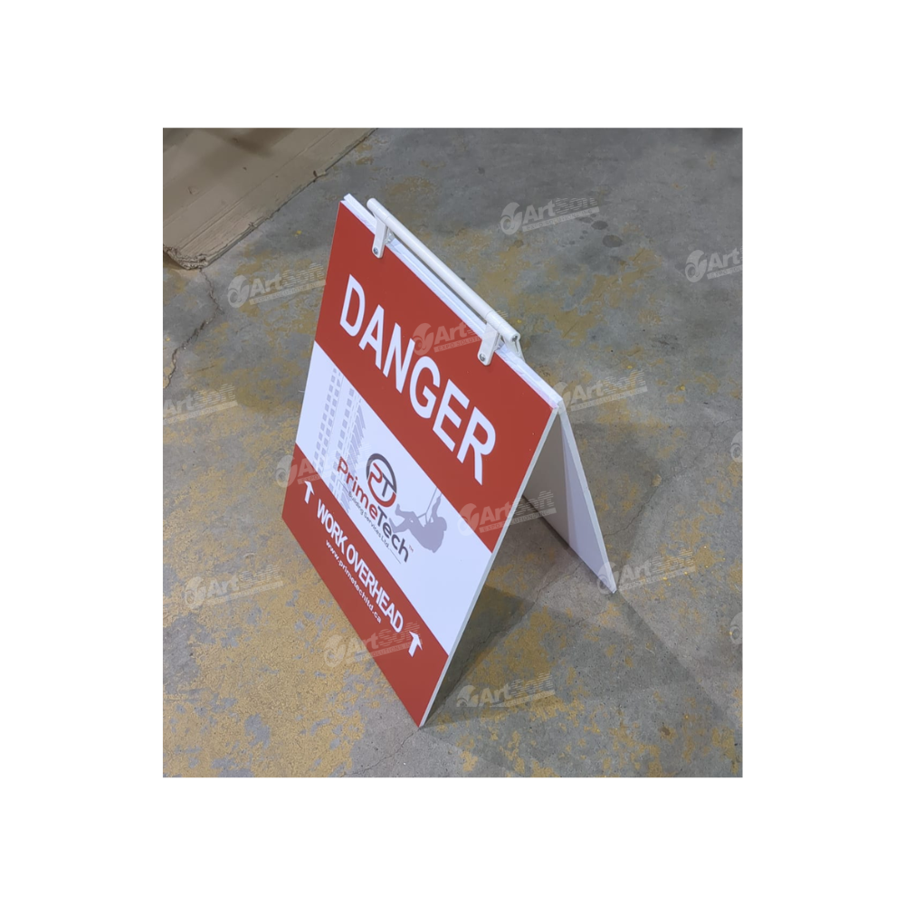 Construction Sandwich Board Sign (10mm PVC)