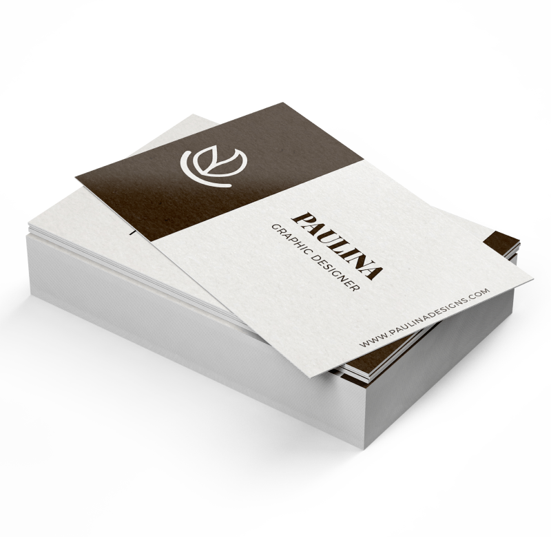 18pt Laminated Business Card