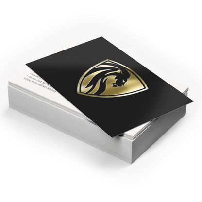 18pt Laminated Business Card