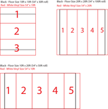 Dance Floor Wrap - White | Premium Vinyl with bubble-free technology | 8ft x 8ft, 10ft x 10ft, 12ft x 12ft, 16ft x16ft and 20ft x 20ft