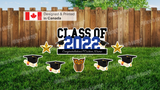 Class of 2022 Sign – Custom Name Sign 42" Wide x 23” Tall  (Total 1 pc) | Yard Sign Outdoor Lawn Decorations