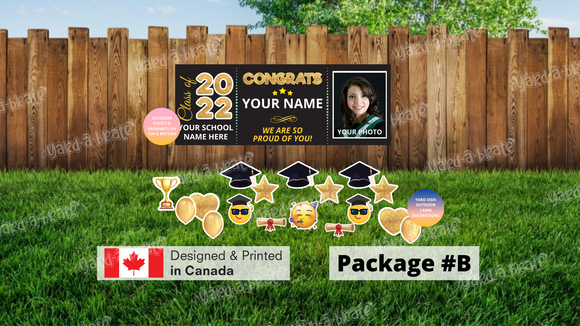Class of 2022 Sign Package – Hanging Banner 96