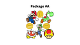 Super Mario Bros Sign Set, 24" Tall Characters + Decors (Total 8/9 pcs or 12/13 pcs) | Yard Sign Outdoor Lawn Decorations