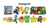 Super Mario Bros Sign Set, 24" Tall Characters + Decors (Total 8/9 pcs or 12/13 pcs) | Yard Sign Outdoor Lawn Decorations