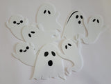 Halloween Yard Ghosts Scary Tree or Yard Decoration (Total 8 pcs or  6 pcs) | Yard Sign Outdoor Lawn Decorations | Happy Halloween Series