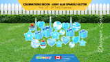 Celebrations Decor - Sparkle Glitter - 12" - 24" Decors - (Total 23 pcs) - 12 Colour Combinations | Birthday Yard Sign (Y-0363)