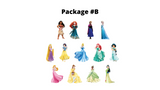 Princess Sign Package -  24" Tall Characters + Decors  (Total 6 or 13 pcs) | Yard Sign Outdoor Lawn Decorations