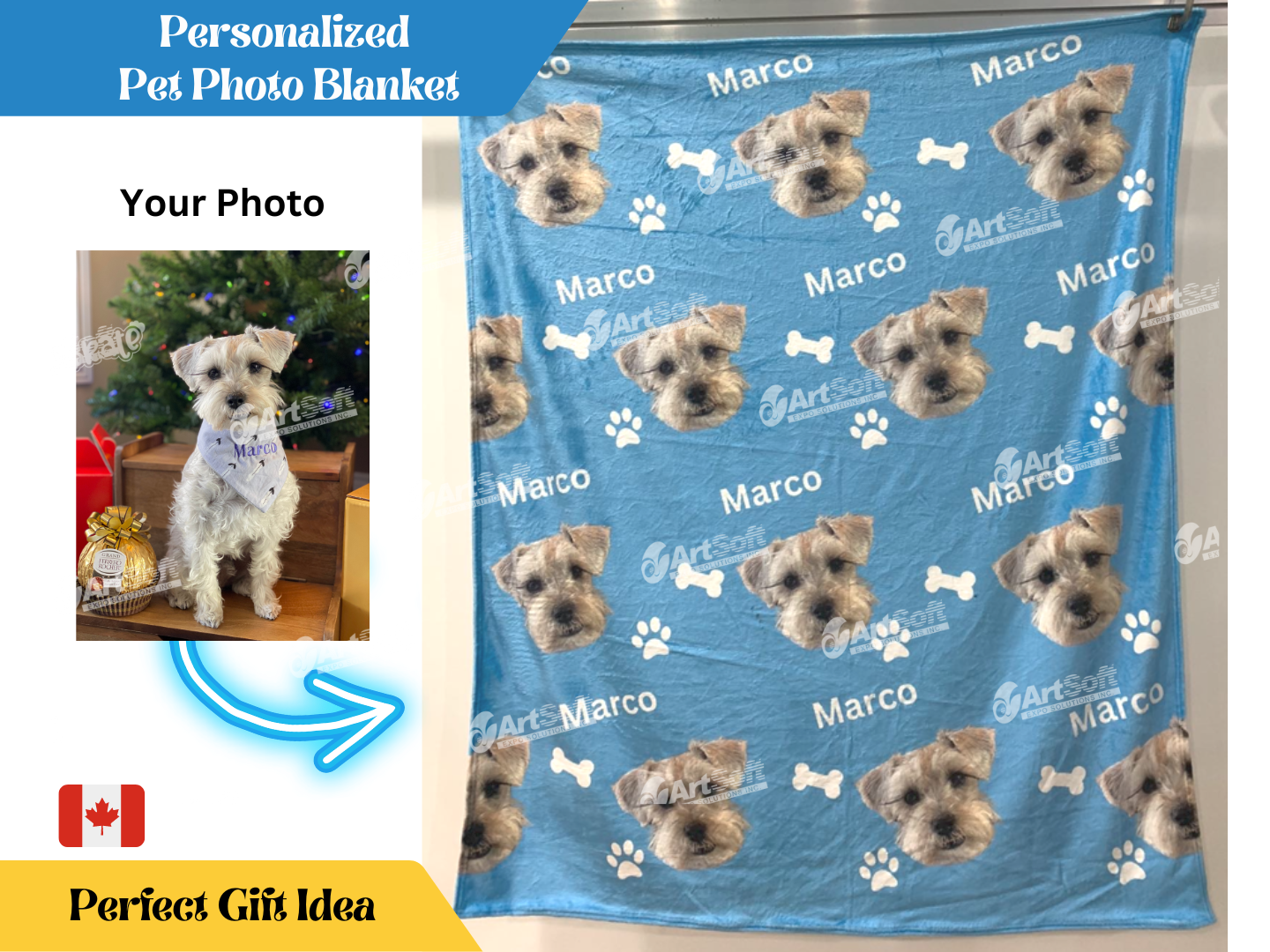 Personalized Photo Blankets