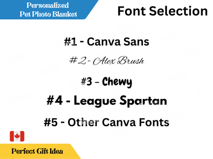 Personalized Photo Blankets