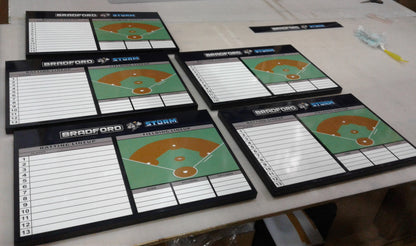 Baseball Line-Up Magnetic Board