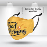 3D Face Mask - Custom Printed - Reusable non medical face mask - Adult Unisex