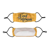 3D Face Mask - Custom Printed - Reusable non medical face mask - Adult Unisex