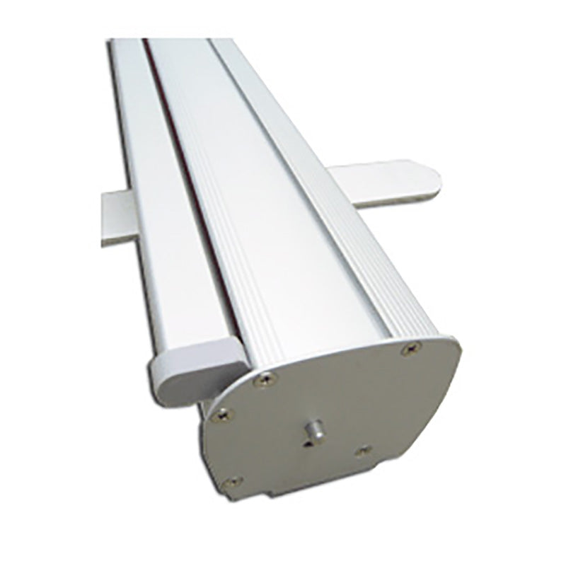 Close-up of the Artsoft Expo Solutions RB33 stand showing detailed construction and durable metal framework.
