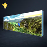 20ft SEG Popup – Backlit