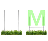 Graduation Sign Package – Class of 2024 - 47” Tall + Decors (Total 12 pcs) | Yard Sign Outdoor Lawn Decorations