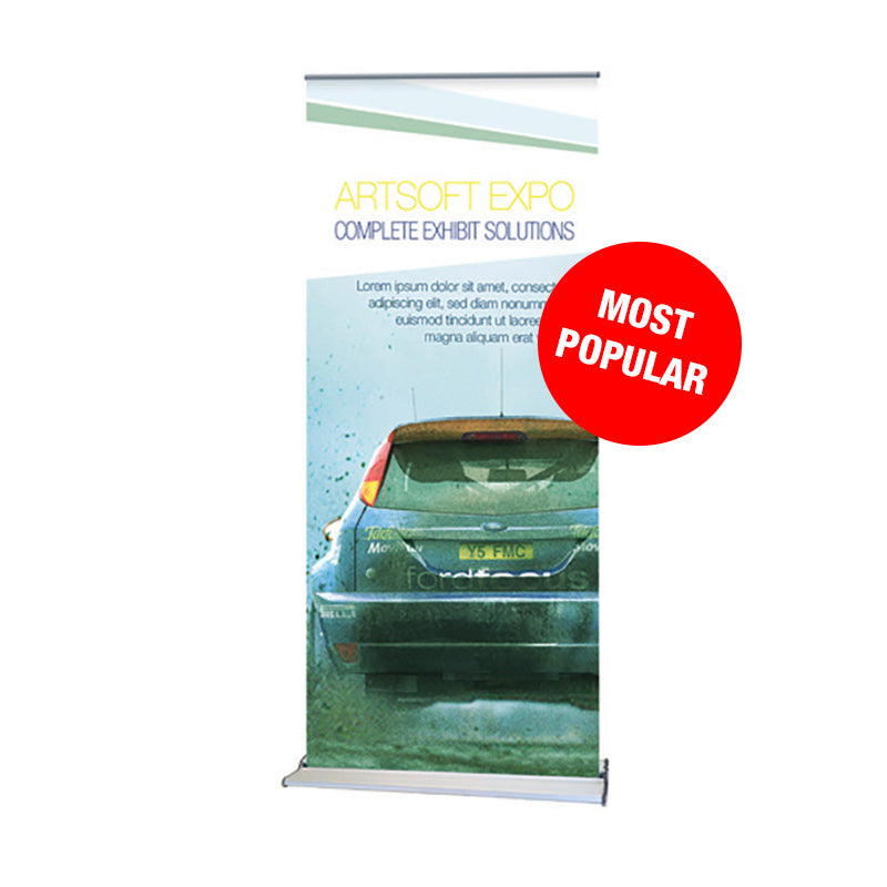 Ultra Series 36 by Artsoft Expo Solutions Inc. sturdy, professional-grade display booth with sleek design and durable structure.