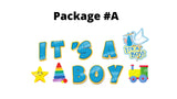 It's a Boy Package (Baby Shower) - 11pcs or 21pcs | Yard Sign Outdoor Lawn Decorations