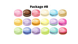 Macarons Package - 16" Tall - 9pcs or 18pcs | Yard Sign Outdoor Lawn Decorations