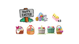 Happy Easter Sign (24" tall) + 9 Decors (Total 10pcs set)  | Yard Sign Outdoor Lawn Decorations