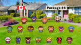 Super Heroes 16" Tall Yard Sign - 9pcs or 18pcs | Yard Sign Outdoor Lawn Decorations
