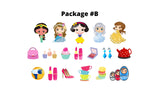 Party Girl Package - 24" Tall Characters - 8pcs or 17pcs | Yard Sign Outdoor Lawn Decorations