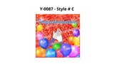 23.5" x 23.5" Congratulations Sign (Total 1pc) - 8 Design (SKU#0087)