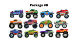 Monster Truck - 16" Tall Yard Sign (Total 6pcs or 12pcs) | Yard Sign Outdoor Lawn Decorations