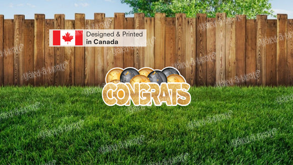 Congrats Sign - 47.5