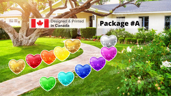Big Hearts Sign Package – 13