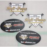 Custom Company Logo Printed and Die Cut